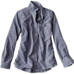 ORVIS WOMEN'S TECH CHAMBRAY WORK SHIRT